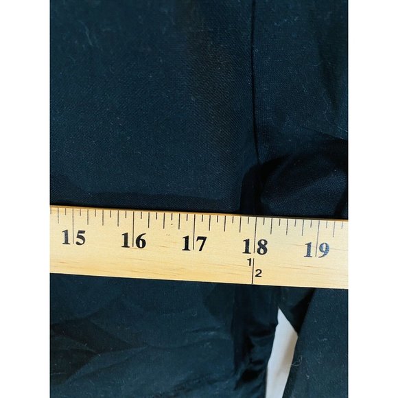 Forever 21 Button Up Shirt Medium Black Long-Sleeve Casual Mens. - Picture 7 of 9